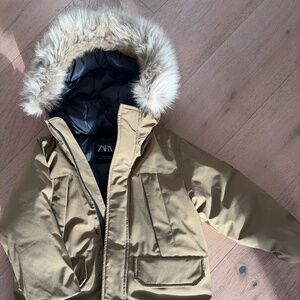 Zara coat - boys size 6-7